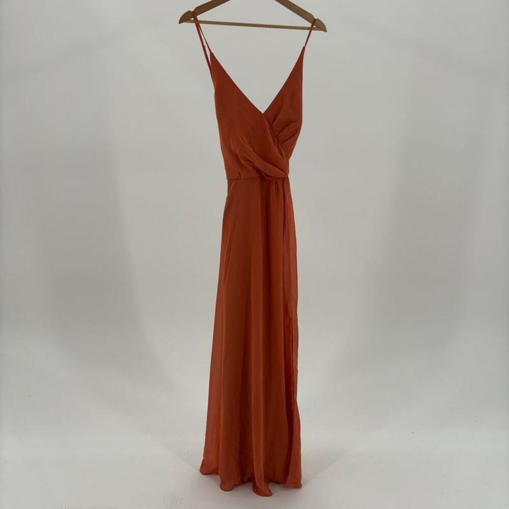 Unknown Criss Cross Back Maxi Dress